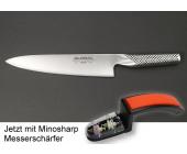 Global G2 Global Kochmesser + Minosharp Messerschärfer