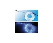 Lunartec LED-Lichtschlauch blau, 4 Meter, für innen & außen