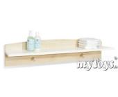 Pinolino Wandregal FLORIAN Ahorn/Creme