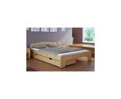 Empinio24 Bett Christian-2 160 x 200 cm Kiefer massiv natur lackiert