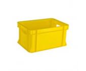 Teko-Pico Stapelbox Kunststoff, Maße: 35 x 24 x 18 cm, gelb