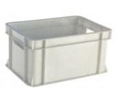 Teko-Pico Stapelbox Kunststoff, Maße: 35 x 24 x 18 cm, granit