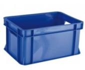 Teko-Pico Stapelbox Kunststoff, Maße: 35 x 24 x 18 cm, blau
