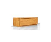 Empinio24 SOLINA Lowboard 120 cm TV Kommode Buche massiv geölt