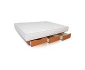 mh-Betten Wasserbett DUAL Frottee & Schubladensockel