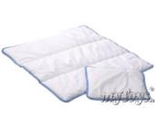 Alvi Baby Bettdecke & Kissen Set kochfest 80 x 80 cm und 35 x 40 cm