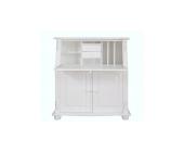Empinio24 Sekretär Schreibtisch BALTIC 103 Kiefer massiv weiss