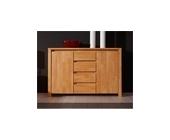 Empinio24 VINCI Sideboard 2-trg. 4-Sk. Buche massiv natur geölt