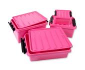 Hammarplast Aufbewahrungsbox 4er-Set SmartStore Boxen pink