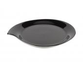 Annaburg Porzellan Teller flach 22 cm - Elegance Schwarz