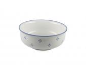 Annaburg Porzellan Schüssel 1,60 l / 21 cm - Malachit Luise (blau)