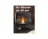 Carlo Milano Offener Deko-Kaminofen Bio-Ethanol mit Standfuß