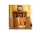 Empinio24 Cordoba Highboard 2-trg. Kommode Kiefer massiv honig