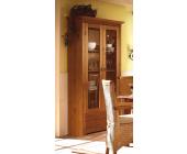 Empinio24 Cordoba Vitrine Schrank 2-trg. Kiefer massiv honig