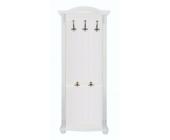 Empinio24 Garderobe BALTIC 128 Kiefer massiv weiss lackiert