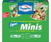 Melitta Haushaltsprodukte GmbH & Co. KG Toppits®Ziploc® Minis, mit integriertem Zip-Verschluss, 1 Packung = 40 Stück