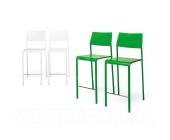 YDF Margherita Stool Barhocker, grau