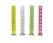 Emporium Toast CD Regal mit Sockel, transparent