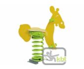 SPS KBT Federtier, Wipptier Giraffe: Feder mit Fußplatte