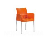 Pedrali Ice 850 Sessel, orange