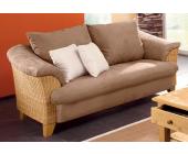 Heine Sofa, 2-sitzig, Wildlederoptik