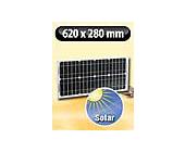 revolt Mobiles Solarpanel PHO-2000, monokristallin, 20 W, 28x62cm