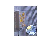 Lunartec Outdoor-Solar-Wandbild "Kugeln" mit orangener LED-Beleuchtung
