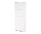 furnitive Schuhschrank Bianco hoch