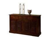 Kauf-Unique.de Sideboard Holz massiv Bali