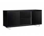 Kauf-Unique.de Sideboard Hochglanz Square - Schwarz