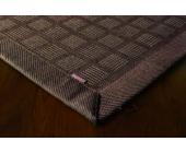 DEKOWE Outdoor-Teppich Naturino Schachbrett braun