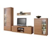 Serie Askim Wohnwand »Serie Askim«, Made in Germany (4tlg.), kernbuchefarben