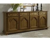 Sideboard, 4-türig, eiche rustikal