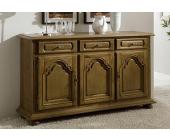 Sideboard, 3-türig, eiche rustikal