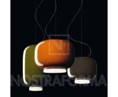 Foscarini Chouchin Pendelleuchte, Chouchin 3, grau