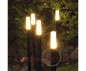 5er-Set LED Leuchtstäbe, warmweiß