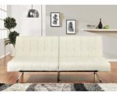 Kauf-Unique.de Schlafsofa Klappsofa Malambo - Weiß