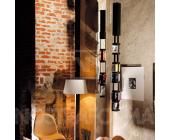 Motusmentis Tower 33 G Regal, fünf CD-Fächer, rostbraun