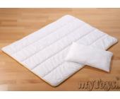 Alvi Kinder Bettdecke & Kissen Set Thermovlies 100 x 135 cm und 40 x 60 cm