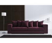 Kauf-Unique.de Big Sofa Livia - Pflaume