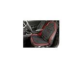 Lescars Beheizbare Kfz-Sitzauflage mit Temperaturregler, 12 Volt
