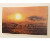 ARTland Wandbild »Giraffenherde«