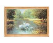 ARTland Wandbild »Schwanenfamilie«