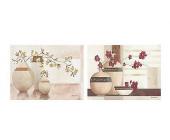 ARTland Set: Wandbilder »Blumen in Vase«