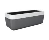 EMSA Blumenkasten »MyBox«, granit/weiß, 75 x 22 x 18 cm