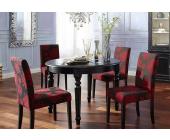 HOME AFFAIRE Esstisch, Home affaire, schwarz