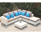 Kauf-Unique.de Polyrattan Lounge Sitzgruppe Azurea (4-tlg.)