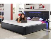 Bett, Liegefl. 180/200 cm, Gr.1, mit Federkernmatratzen und Lattenroste