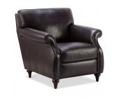 AMORE DI CASA Sessel Watson Leder Braun