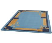 Teppich, blau